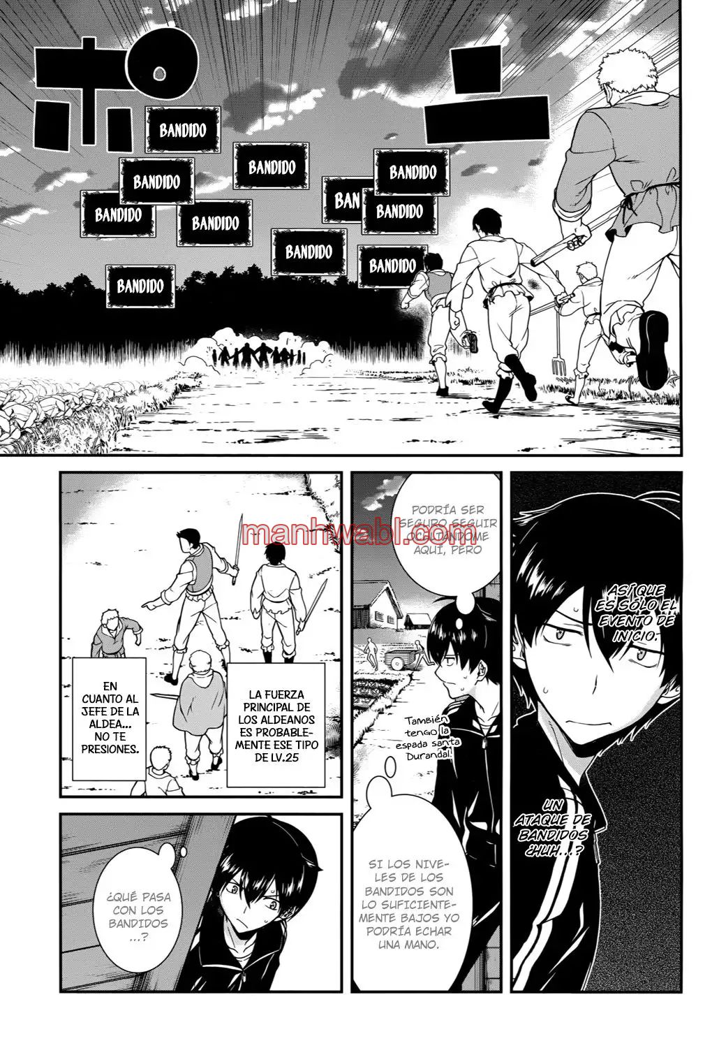 Isekai Meikyuu de Dorei Harem wo - Capítulo 1_2 manhwa