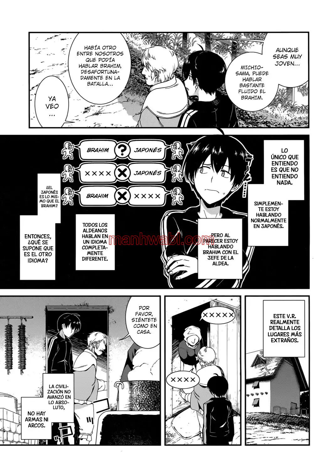 Isekai Meikyuu de Dorei Harem wo - Capítulo 1_3 manhwa