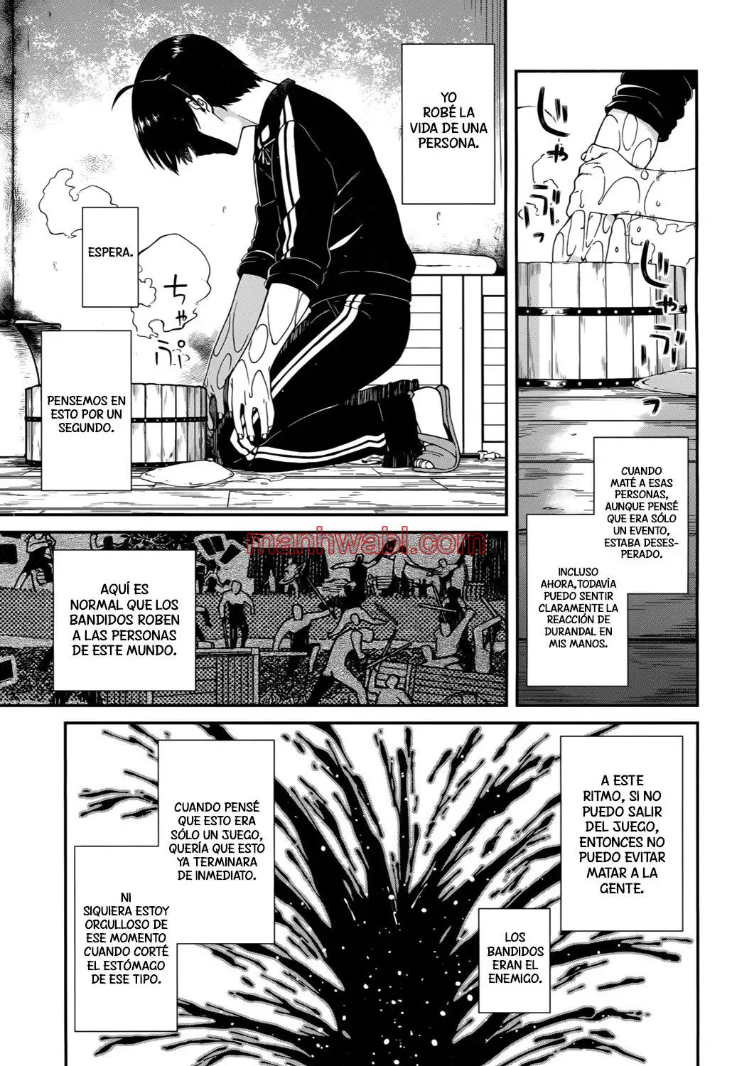 Isekai Meikyuu de Dorei Harem wo - Capítulo 1_3 manhwa