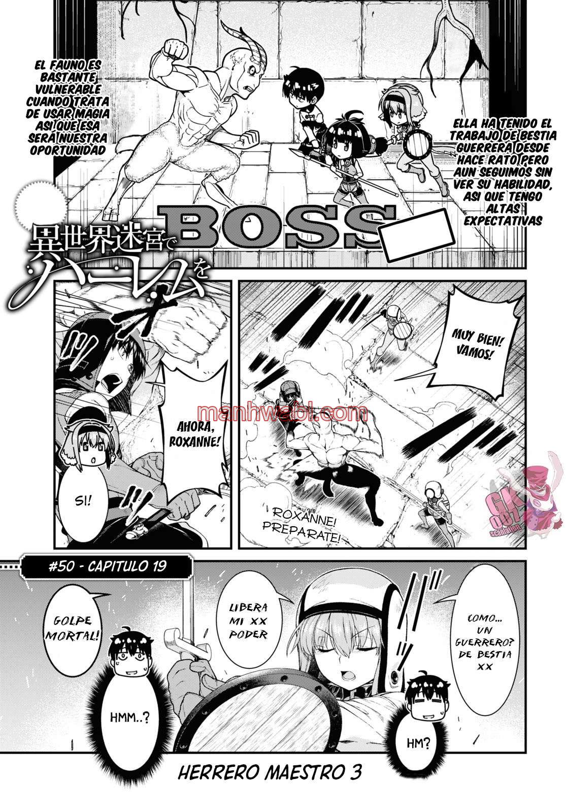 Isekai Meikyuu de Dorei Harem wo - Capítulo 20.3 manhwa