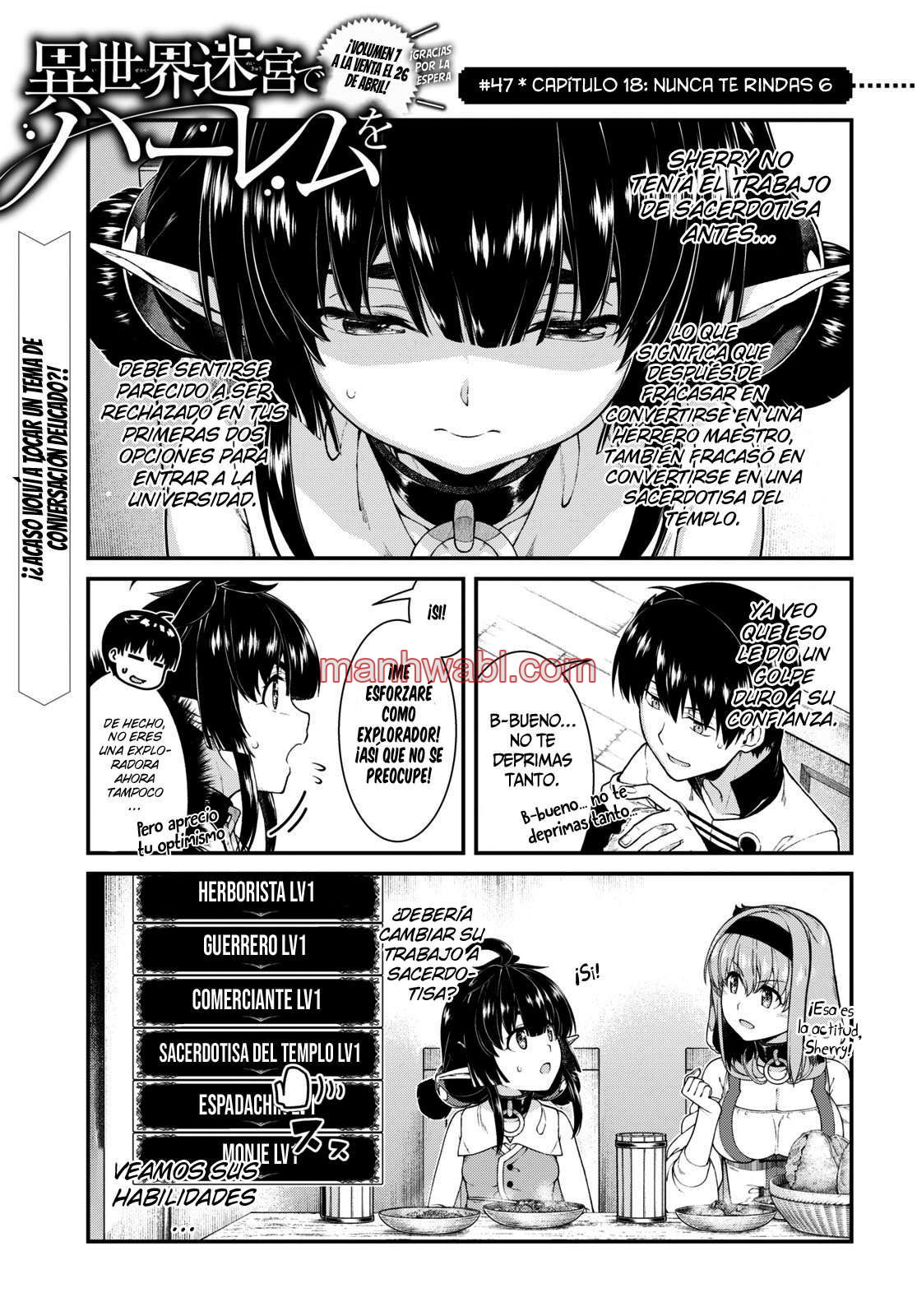 Isekai Meikyuu de Dorei Harem wo - Capítulo 20 manhwa