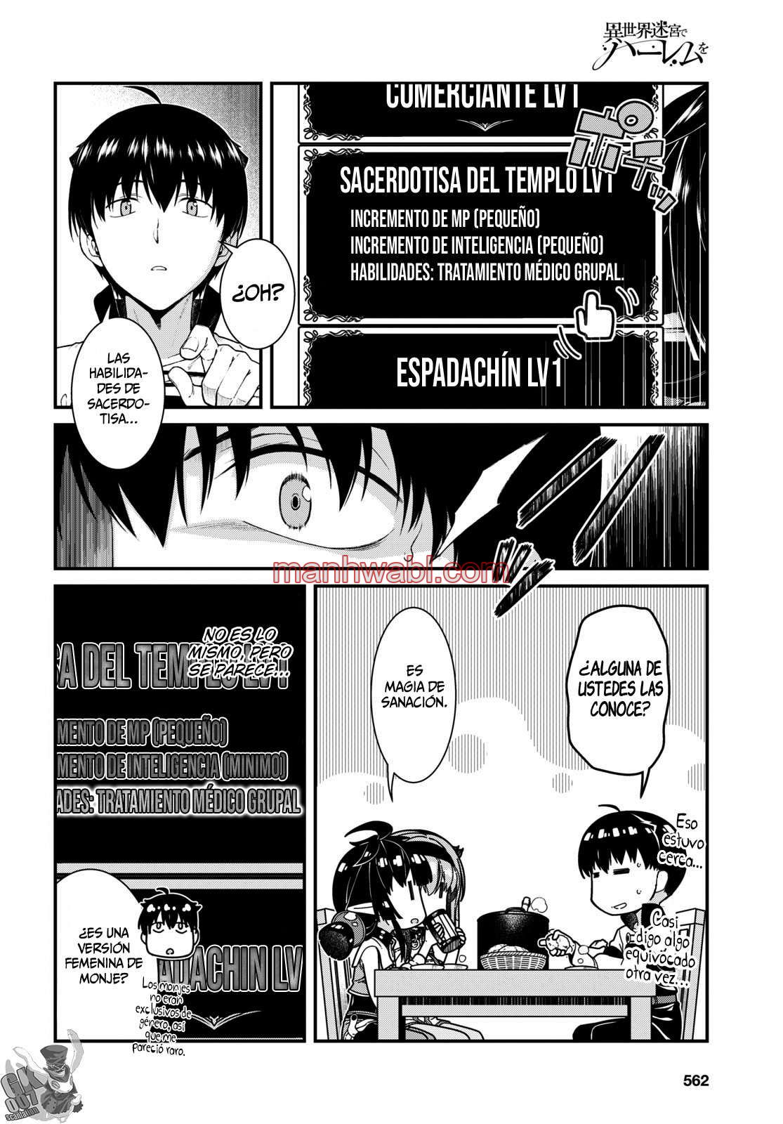 Isekai Meikyuu de Dorei Harem wo - Capítulo 20 manhwa