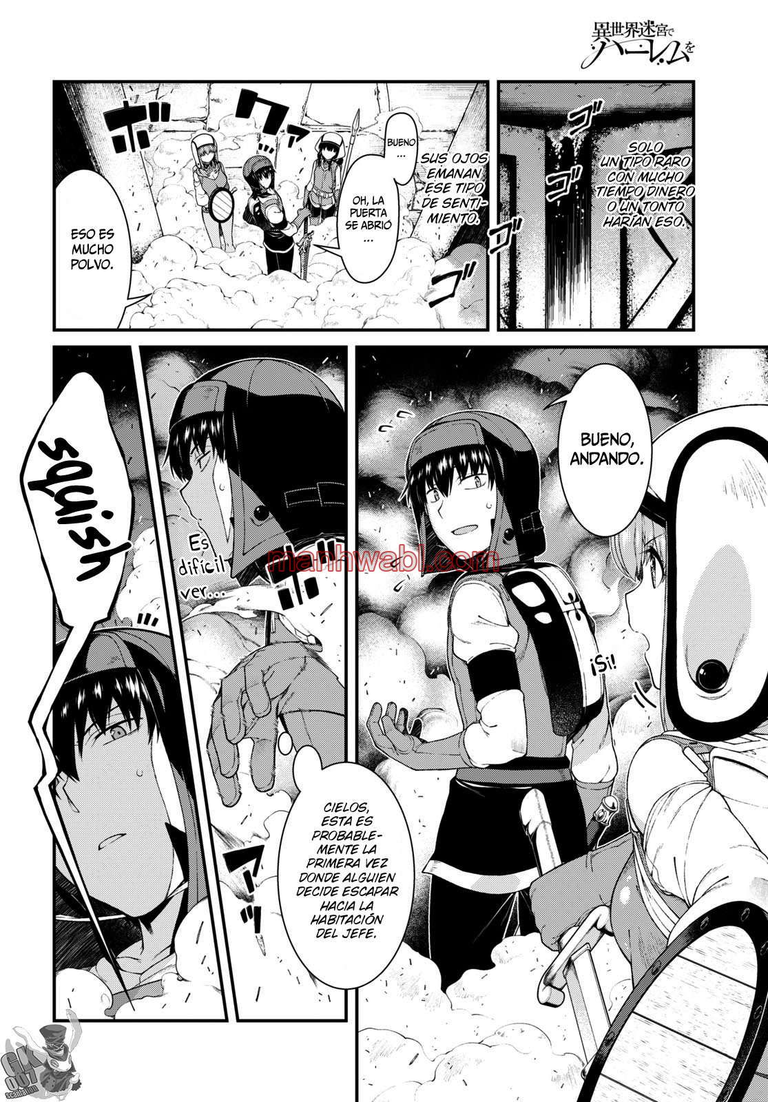 Isekai Meikyuu de Dorei Harem wo - Capítulo 20_2 manhwa