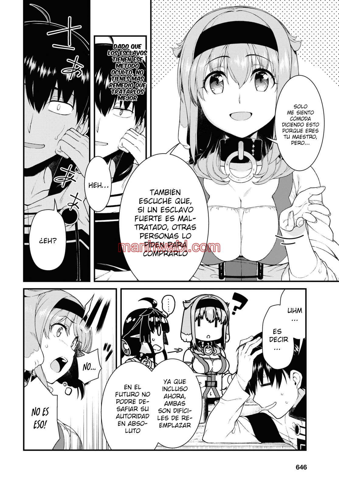 Isekai Meikyuu de Dorei Harem wo - Capítulo 21.6 manhwa