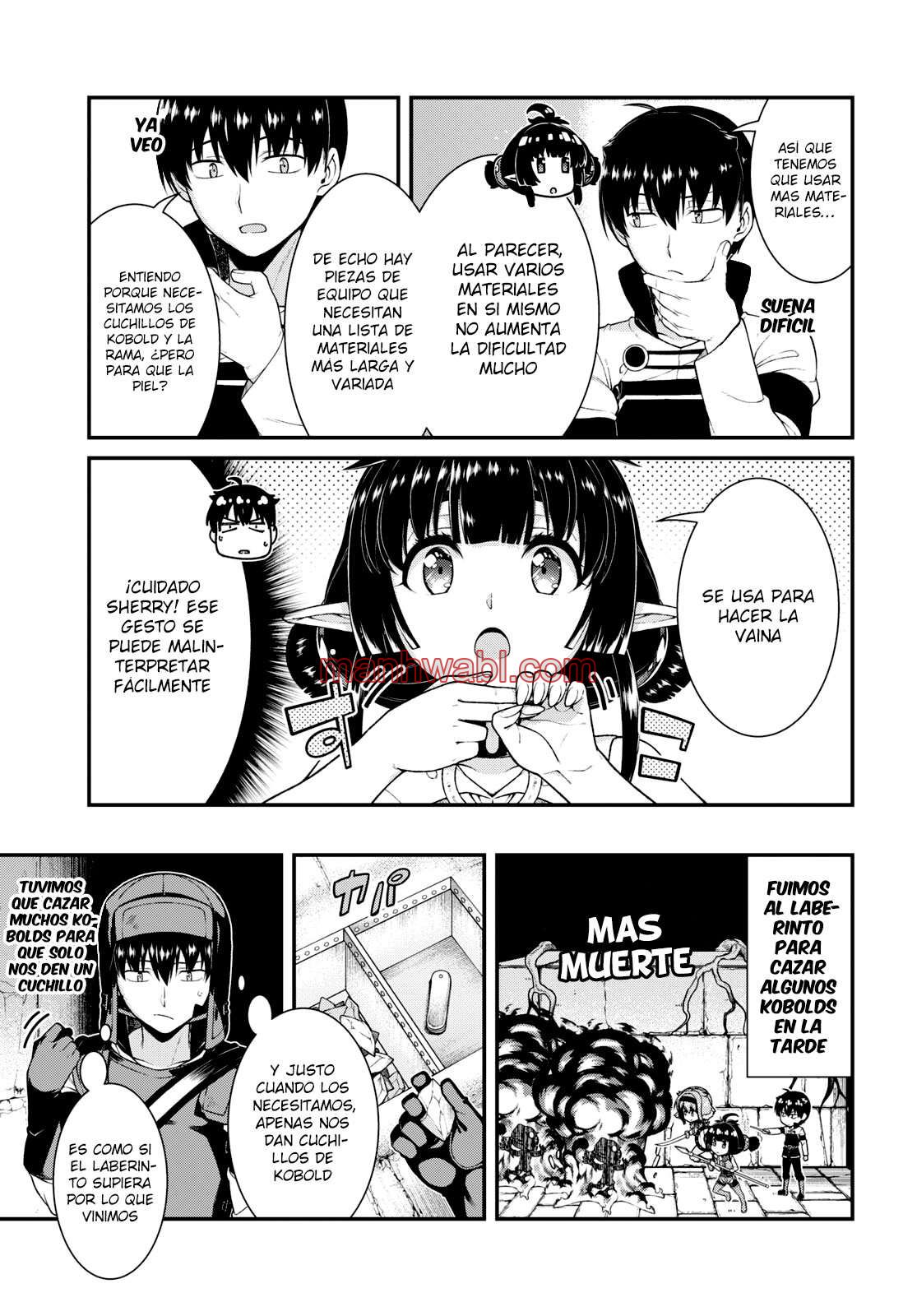 Isekai Meikyuu de Dorei Harem wo - Capítulo 23.4_2 manhwa