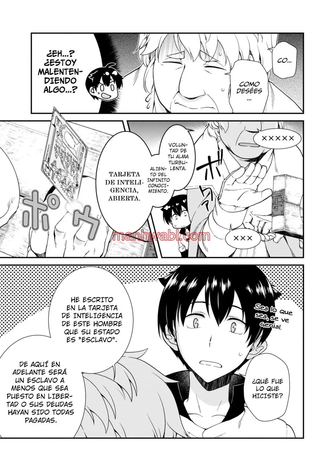 Isekai Meikyuu de Dorei Harem wo - Capítulo 2_2 manhwa