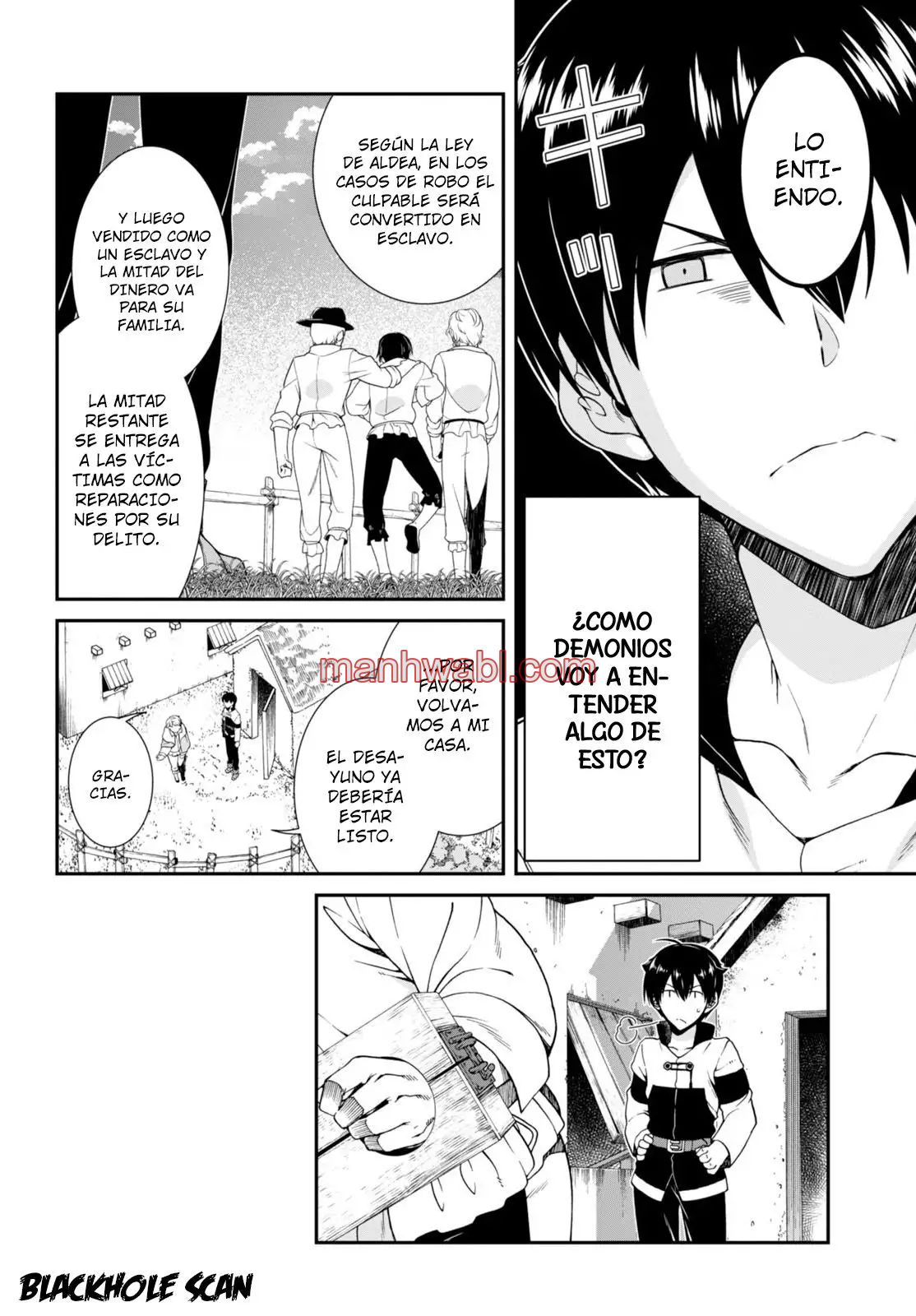 Isekai Meikyuu de Dorei Harem wo - Capítulo 2_2 manhwa