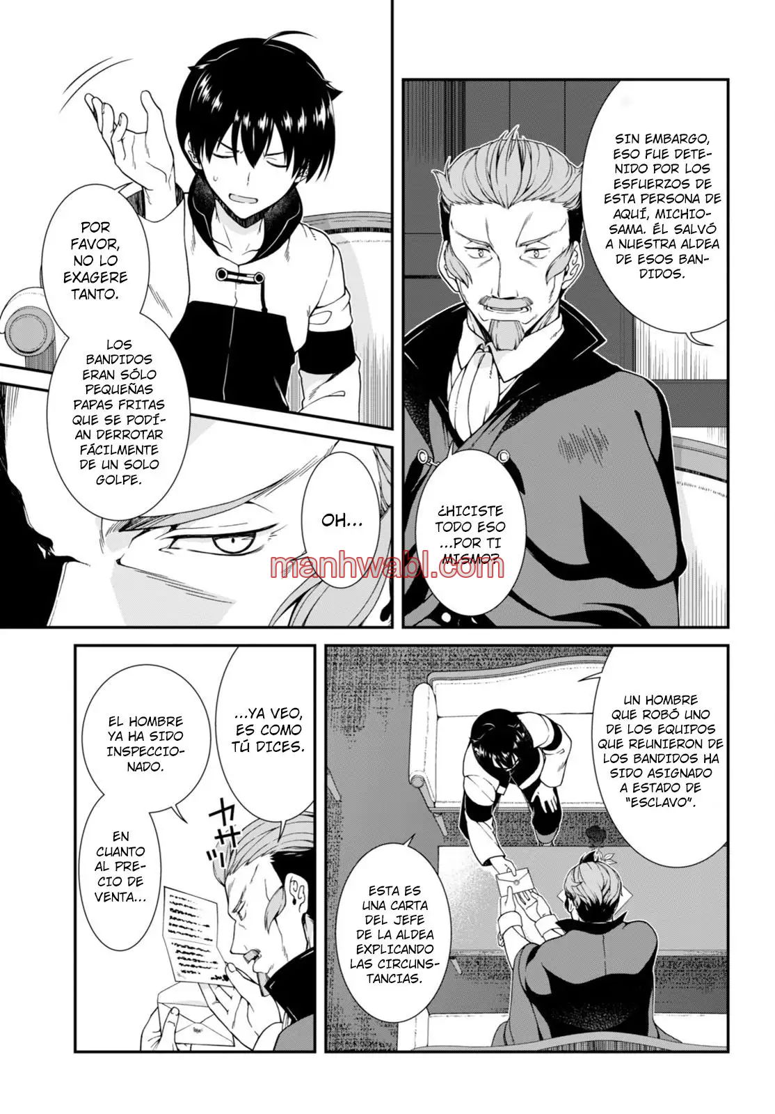 Isekai Meikyuu de Dorei Harem wo - Capítulo 2_3 manhwa