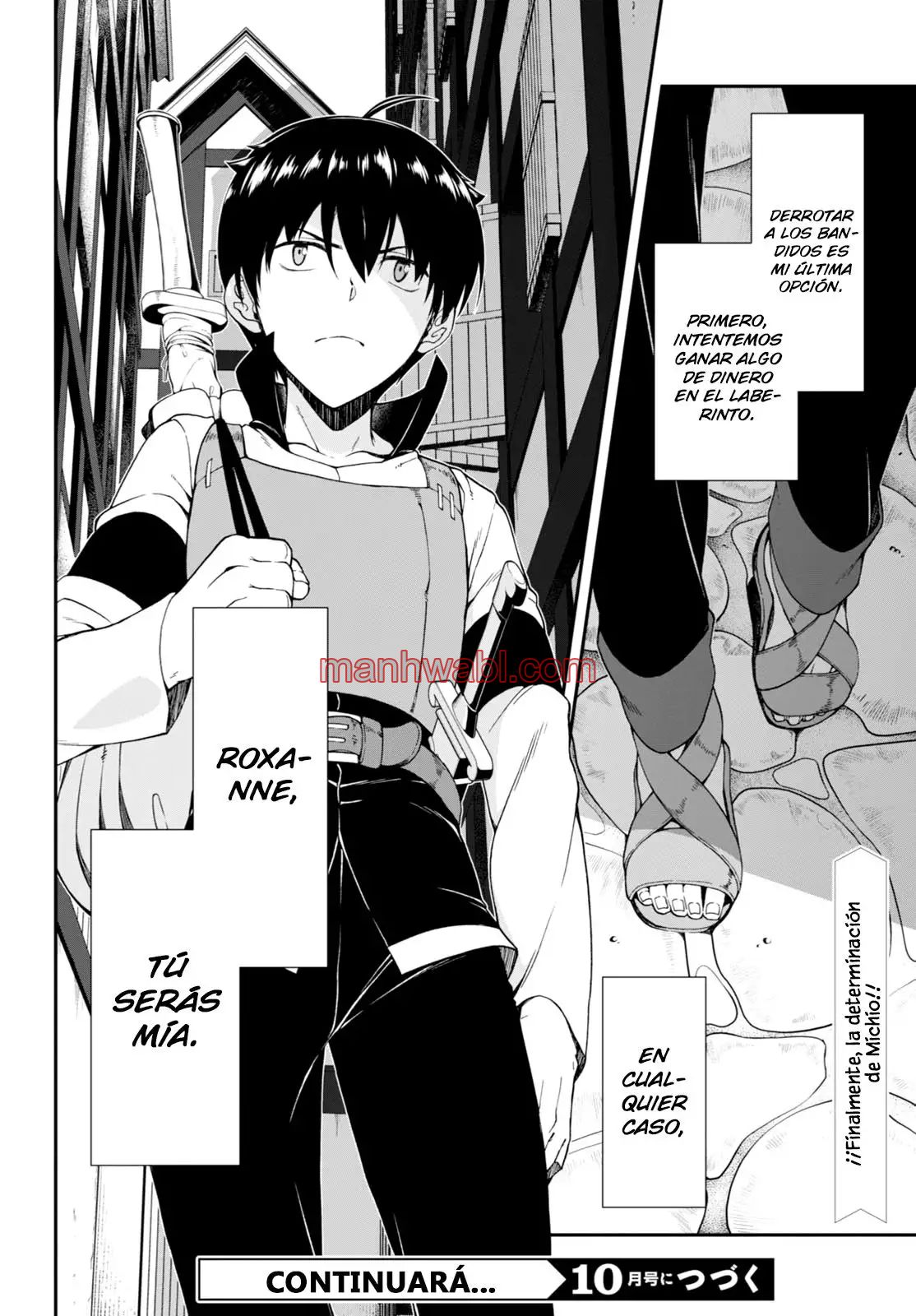 Isekai Meikyuu de Dorei Harem wo - Capítulo 3.2_3 manhwa