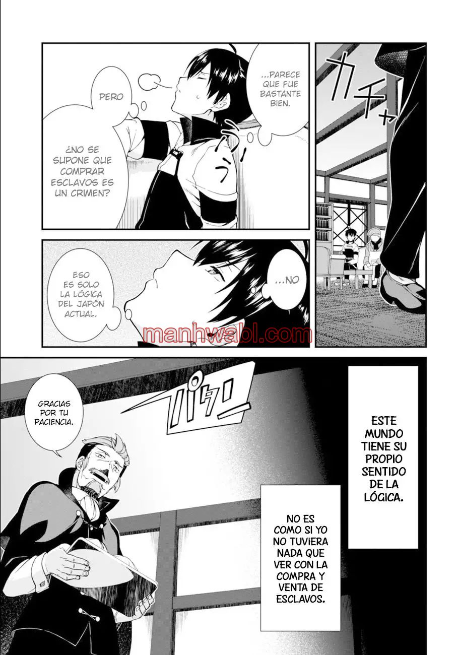 Isekai Meikyuu de Dorei Harem wo - Capítulo 3 manhwa