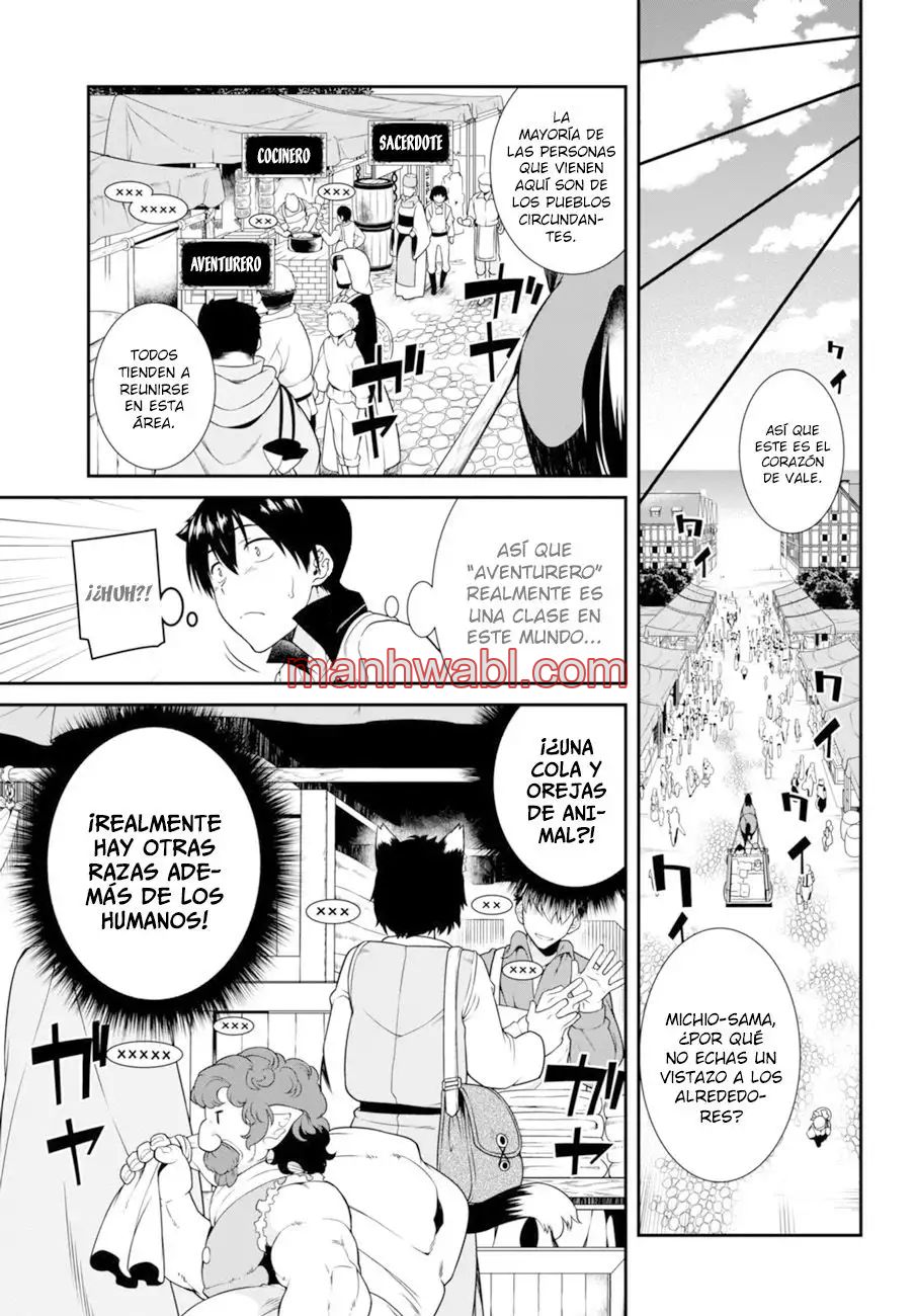 Isekai Meikyuu de Dorei Harem wo - Capítulo 3 manhwa