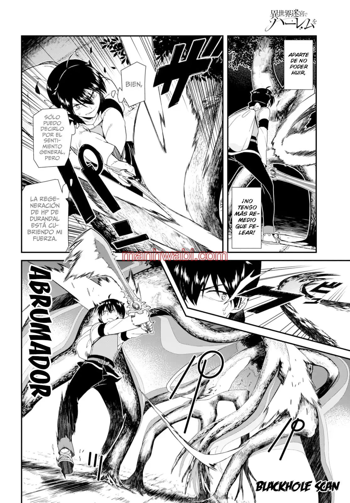 Isekai Meikyuu de Dorei Harem wo - Capítulo 4.2 manhwa