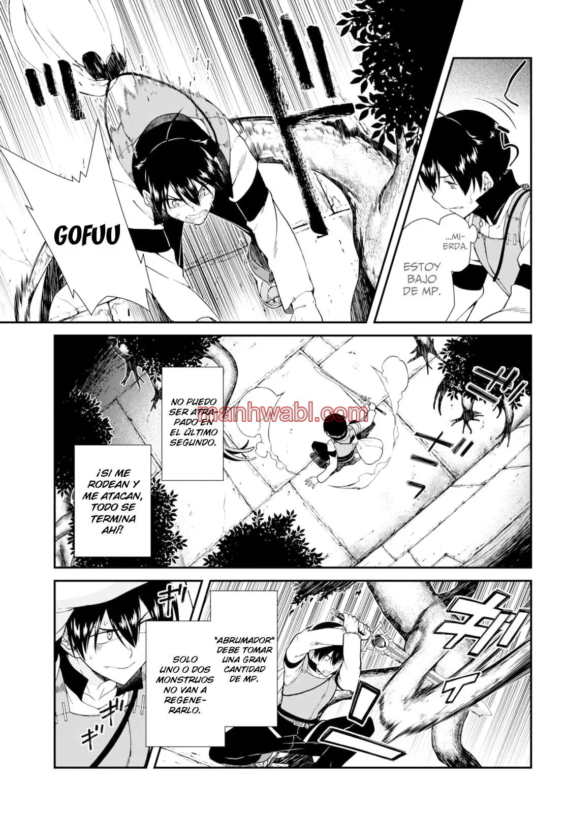 Isekai Meikyuu de Dorei Harem wo - Capítulo 4.2_2 manhwa