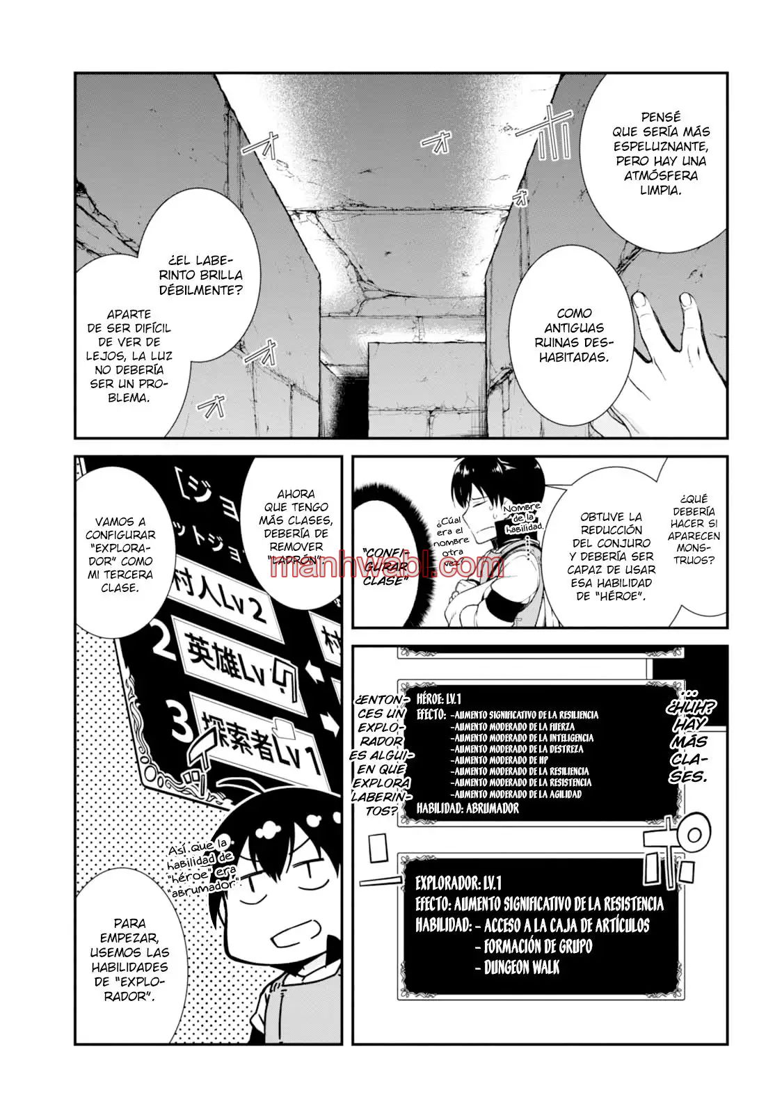 Isekai Meikyuu de Dorei Harem wo - Capítulo 4 manhwa