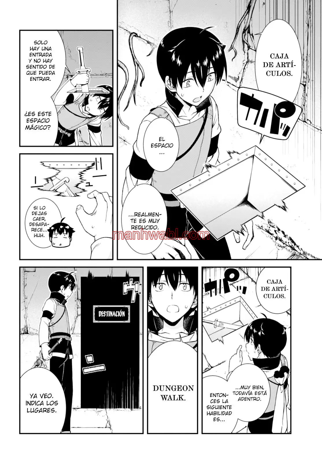 Isekai Meikyuu de Dorei Harem wo - Capítulo 4 manhwa