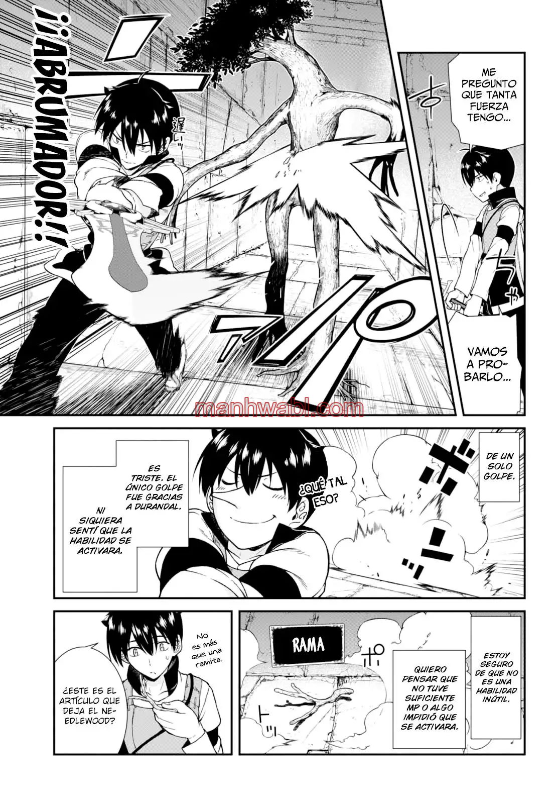 Isekai Meikyuu de Dorei Harem wo - Capítulo 4_2 manhwa