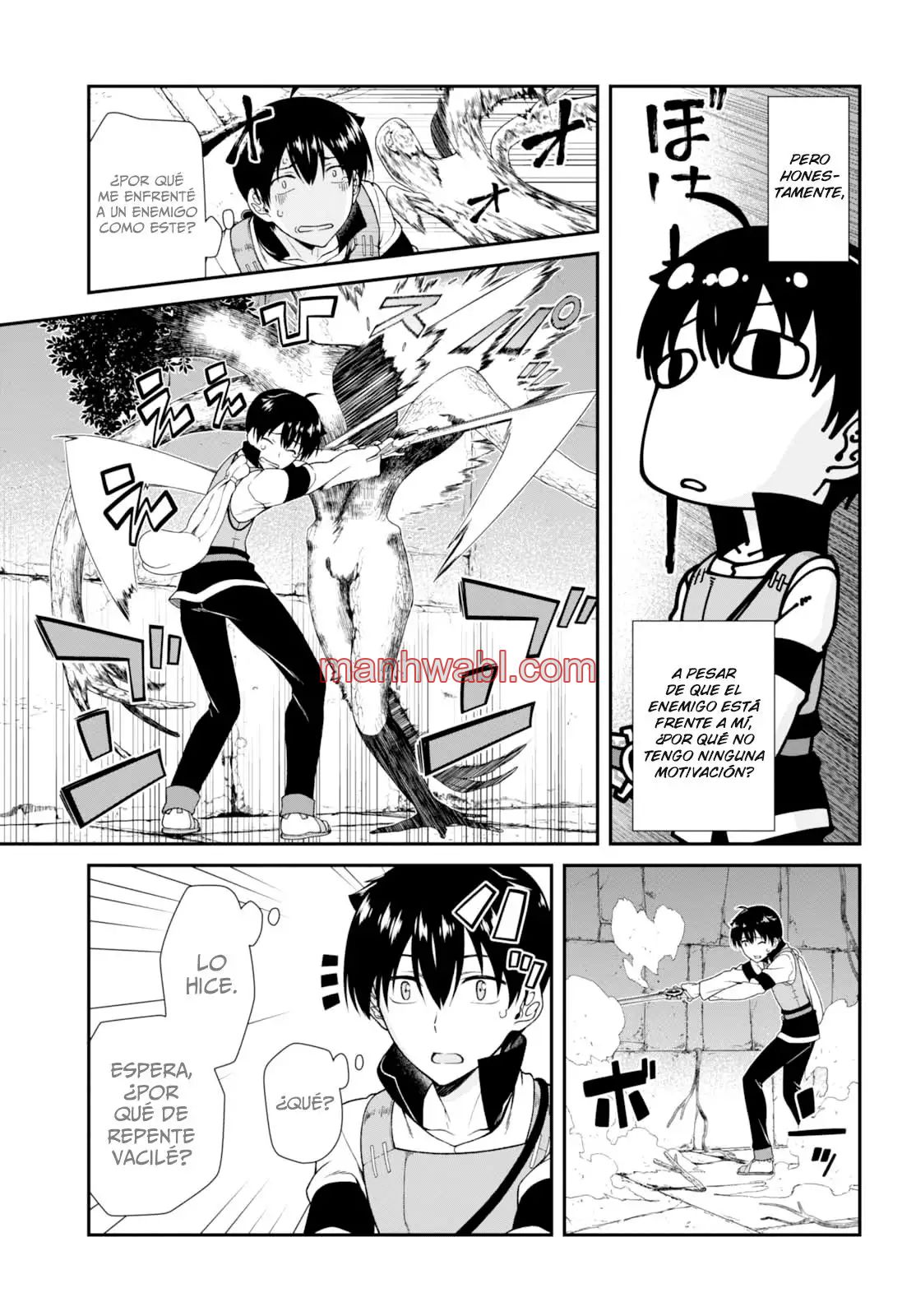 Isekai Meikyuu de Dorei Harem wo - Capítulo 4_2 manhwa