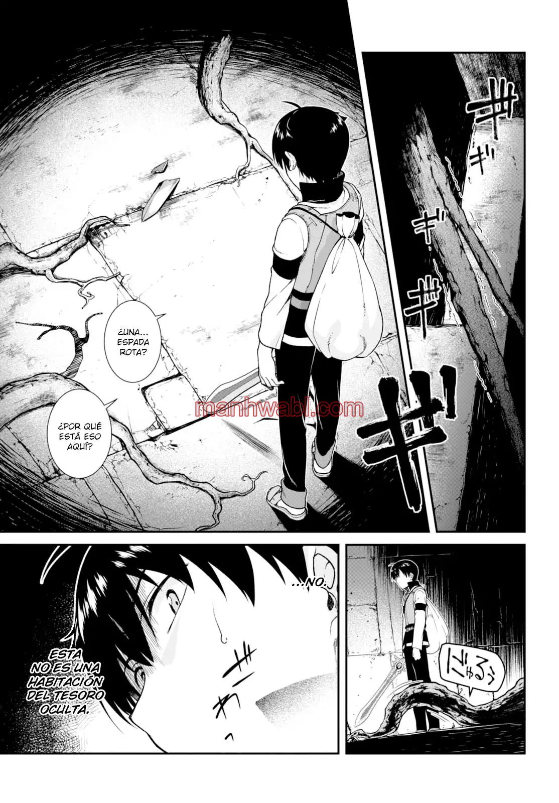 Isekai Meikyuu de Dorei Harem wo - Capítulo 4_3 manhwa