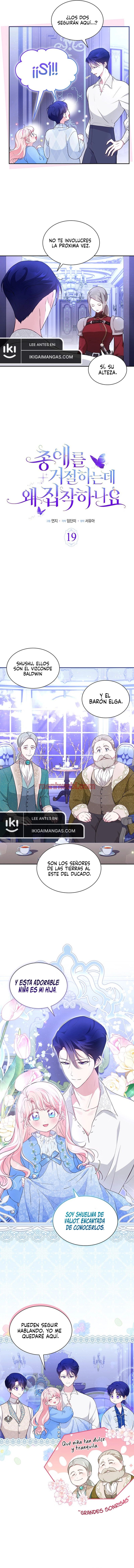 Porque estás obsesionado con rechazar el afecto - Capítulo 19 manhwa