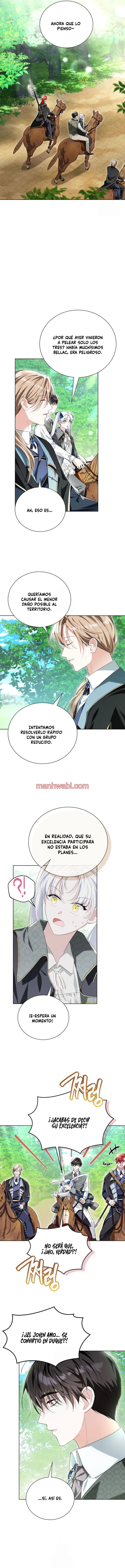 Soy el comandante de la orden de caballeros del protagonista secundario - Capítulo 17_2 manhwa