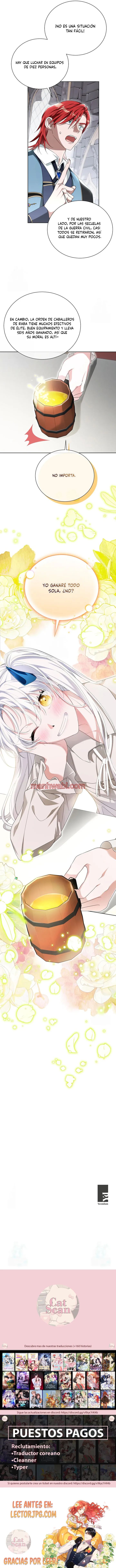 Soy el comandante de la orden de caballeros del protagonista secundario - Capítulo 18_3 manhwa