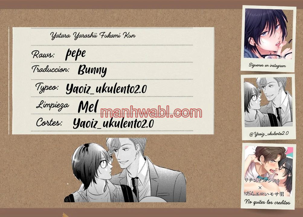 Yatara Yarashii Fukami Kun - Capítulo 61_3 manhwa